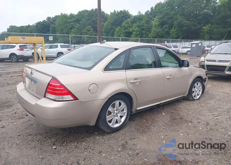 2007 Mercury Montego Luxury z USA, uszkodzony, nr VIN 1MEHM40157G608880